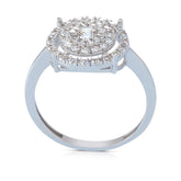 טבעת זהב לבן וזרקונים 21R668